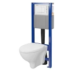 КОМПЛЕКТ С04: ІНСТ СИС-МА SYSTEM 40 MEХАН+ MITO RED 411 з поліп сид + кнопка змиву ENTER II біла