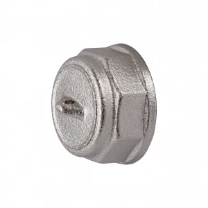 Заглушка 1/2″В никелированная под пломбу NC301P OPTIMUM