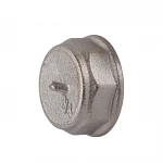 Заглушка 3/4″В никелированная под пломбу NC401P OPTIMUM