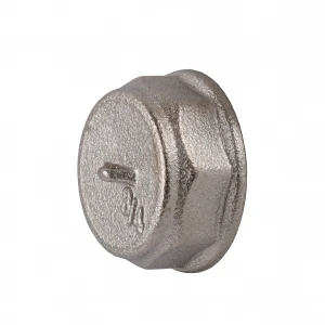 Заглушка 3/4″В никелированная под пломбу NC401P OPTIMUM