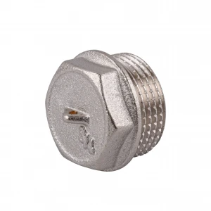 Заглушка 3/4″З нікельована під пломбу NC402P OPTIMUM