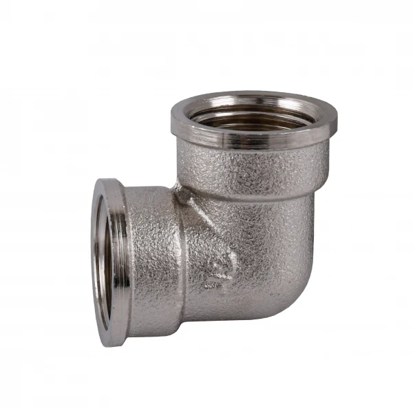Кутник 1/2″ВВ нікельований NL331S OPTIMUM