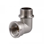 Уголок 1/2″ВН никелированный NL333S OPTIMUM