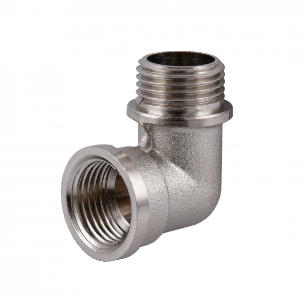Уголок 1/2″ВН никелированный NL333S OPTIMUM