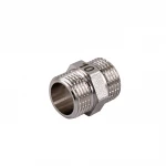 Ниппель 3/8″НН никелированный под прокладку NN222G OPTIMUM