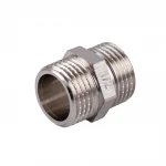 Ниппель 1/2″НН никелированный под прокладку NN332G OPTIMUM