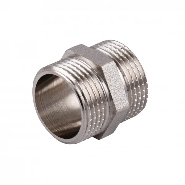 Ниппель 3/4″НН никелированный под прокладку NN442G OPTIMUM