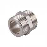 Ниппель 3/4″НН никелированный под прокладку NN442G OPTIMUM
