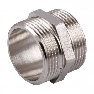 Ниппель 1 1/4″ЗЗ никелированный NN662S OPTIMUM