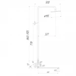 Душова система Globus Lux DUKAT SD4-SH-208