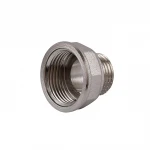 Редукционный переходник 3/4″х1/2″ВН никелированный восьмигранный NK433O OPTIMUM