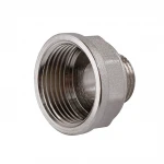 Редукционный переходник 1″х1/2″ВН никелированный восьмигранный NK533O OPTIMUM