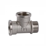 Тройник 1/2″ВВН никелированный NT334S OPTIMUM