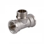 Тройник 1/2″ВНВ никелированный NT336S OPTIMUM