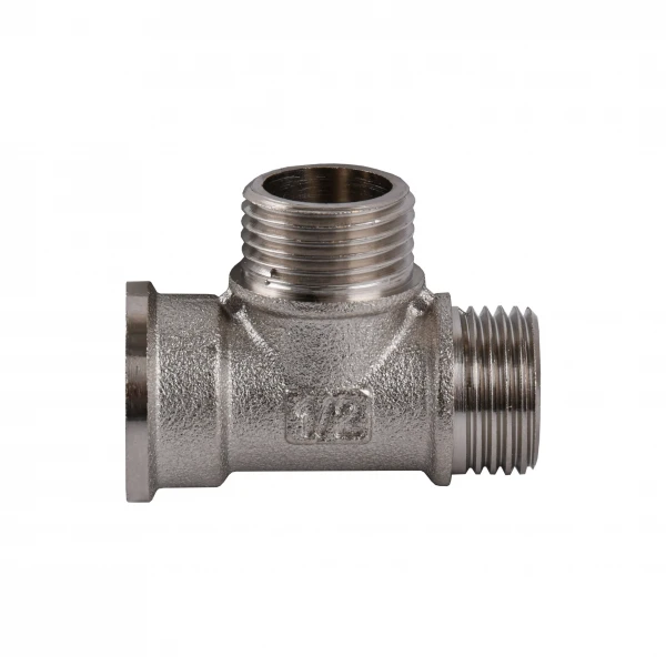 Тройник 1/2″ВНН никелированный NT335S OPTIMUM