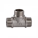 Трійник 1/2″ННН нікельований NT332S OPTIMUM