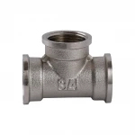 Тройник 3/4″ВВВ никелированный NT441S OPTIMUM