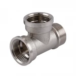 Тройник 3/4″ВВН никелированный NT444S OPTIMUM