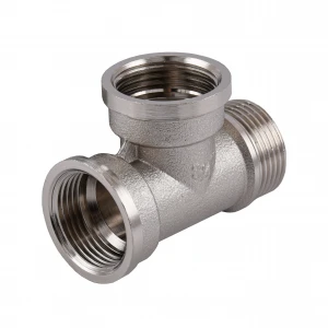 Тройник 3/4″ВВН никелированный NT444S OPTIMUM