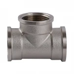 Тройник 1″ВВВ никелированный NT551S OPTIMUM