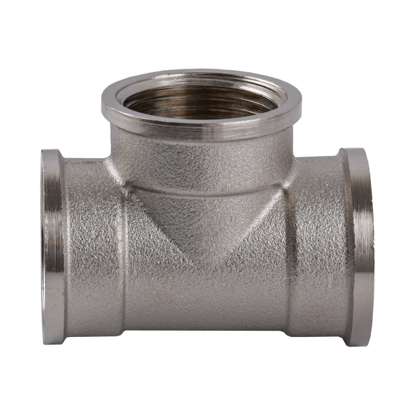 Тройник 1″ВВВ никелированный NT551S OPTIMUM