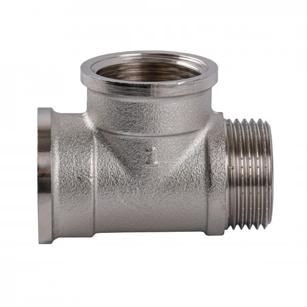 Тройник 1″ВВН никелированный NT554S OPTIMUM