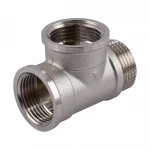 Тройник 1″ВВН никелированный NT554S OPTIMUM