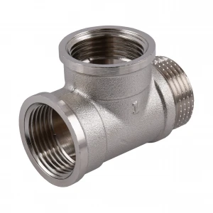 Тройник 1″ВВН никелированный NT554S OPTIMUM