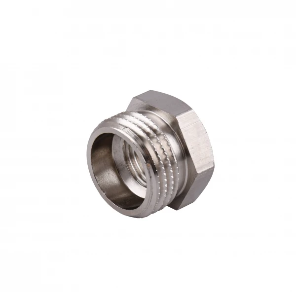 Футорка 1/2″х1/4″НВ никелированная (манометр) NF313S OPTIMUM