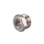 Футорка 1/2″х1/4″НВ никелированная (манометр) NF313S OPTIMUM