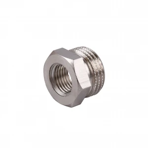 Футорка 1/2″х1/4″НВ никелированная (манометр) NF313S OPTIMUM