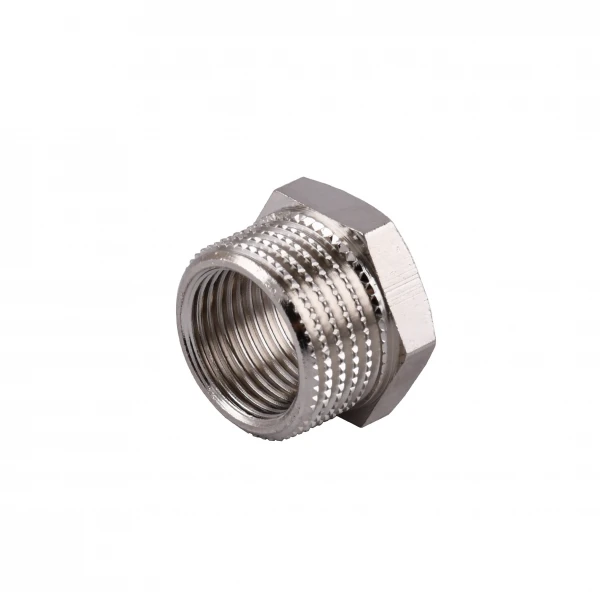 Футорка 1/2″х3/8″НВ никелированная NF323S OPTIMUM