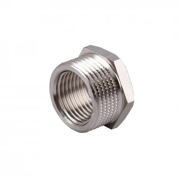 Футорка 3/4″х1/2″ЗВ нікельована NF433S OPTIMUM