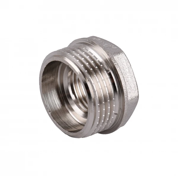 Футорка 1″х1/2″НВ никелированная NF533S OPTIMUM