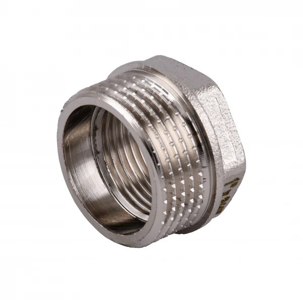 Футорка 1″х3/4″НВ никелированная NF543S OPTIMUM