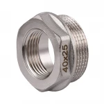 Футорка 1 1/2″х1″НВ никелированная NF753S OPTIMUM