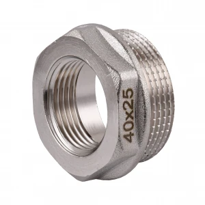 Футорка 1 1/2″х1″НВ никелированная NF753S OPTIMUM