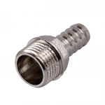 Штуцер 1/2″Н 12мм никелированный NU3F2S OPTIMUM