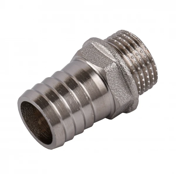 Штуцер 1/2″Н 20мм никелированный NU3J2S OPTIMUM