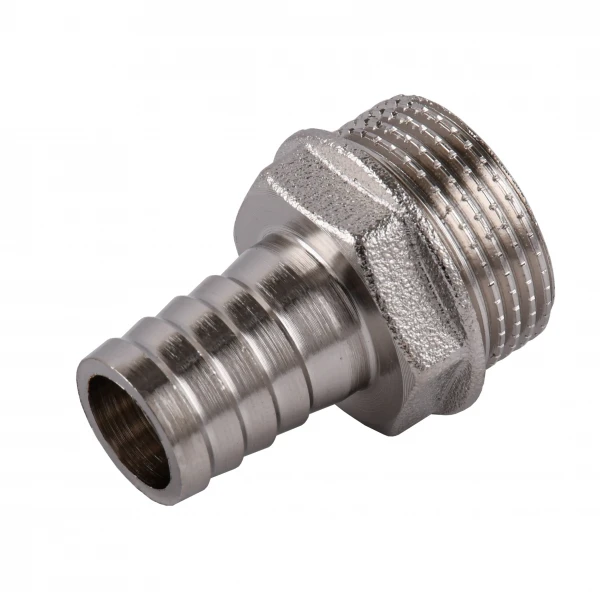 Штуцер 3/4″Н 16мм никелированный NU4H2S OPTIMUM