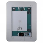 Зеркало UNIO MRR-04 SQR-RA-S/H 600 x 800 mm LED FL сенсором + подогрев