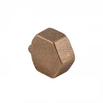 Заглушка 1/2″В латунна під пломбу LC301P OPTIMUM
