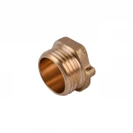 Заглушка 1/2″З латунна під пломбу LC302P OPTIMUM