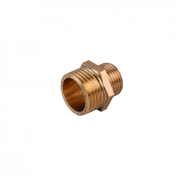 Ниппель редукционный 1/2″х3/8″НН латунный LN322S OPTIMUM