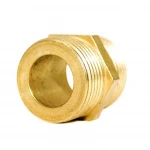 Ниппель 1/2″НН латунный под прокладку LN332G OPTIMUM