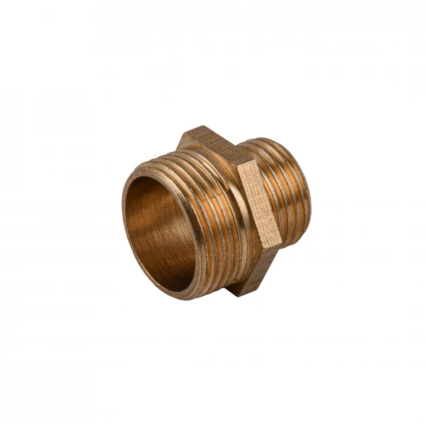 Ниппель редукционный 3/4″х1/2″НН латунный LN432S OPTIMUM