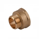 Переходник редукционный 1″х3/4″ВН латунный LI543S OPTIMUM