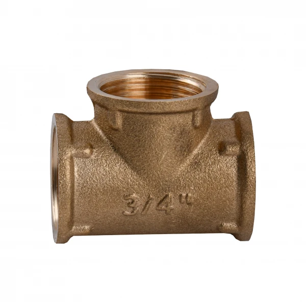 Тройник 3/4″ВВВ латунный LT441S OPTIMUM