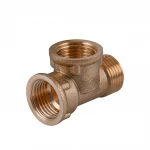 Тройник 1/2″ВВЗ латунный LT334S OPTIMUM