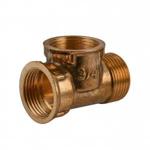 Тройник 3/4″ВВН латунный LT444S OPTIMUM